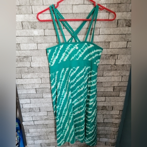 Soybu Size medium tie dye athletic dress‎ with built in bra